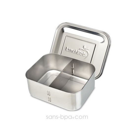 Boite compartiment 100% inox DUO