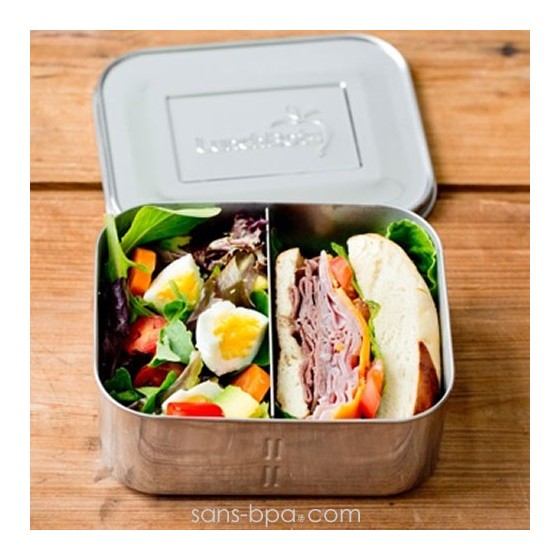 Boite compartiment 100% inox DUO