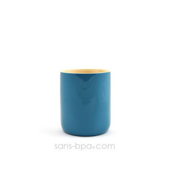 Mug bambou 350 ml LY - AZUR . BIBOL