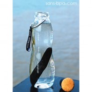 Bouteille filtrante Verre 650ml EAU GOOD VERRE - Azur