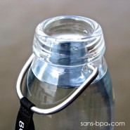 Bouteille filtrante Verre 650ml EAU GOOD VERRE - Azur