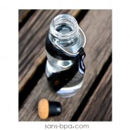 Bouteille filtrante Verre 650ml EAU GOOD VERRE - Azur