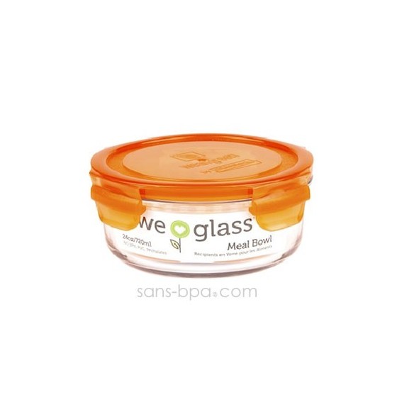 Contenant verre Meal Bowl 660 ml - Azur