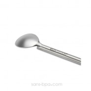  1 cuillère-paille - coloris au choix