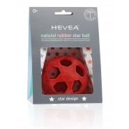 Balle caoutchouc Star Ball Cerise - Hévéa