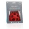 Balle caoutchouc Star Ball Cerise - Hévéa