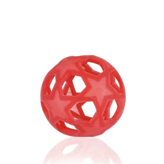 Balle caoutchouc Star Ball Cerise - Hévéa