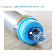 Kit évolutif Isotherme 270ml BLUE