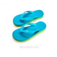 Tongs naturelles Light Brown Violet