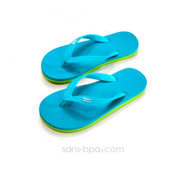 Tongs naturelles Light Brown Violet