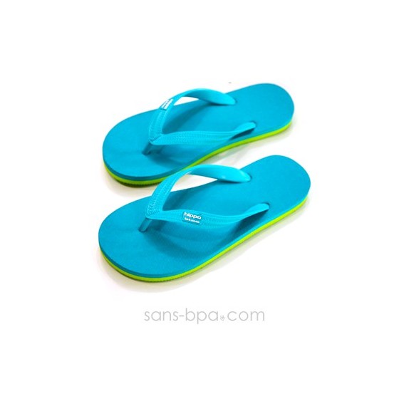 Tongs naturelles Light Brown Violet