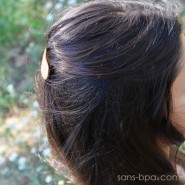 Barrette à cheveux bois - Basique