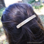 Barrette à cheveux bois - Basic