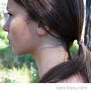 Barrette à cheveux bois - Slim