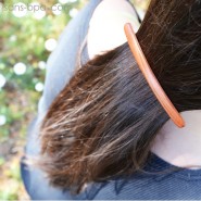 Barrette à cheveux bois - Slim
