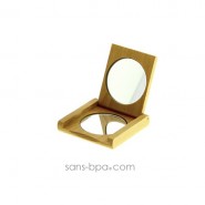 Miroir de poche bois - Anaé