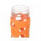 Gourde verre 350ml PAILLE - Cobalt