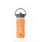 Gourde verre 350ml PAILLE - Cobalt