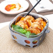 Boite repas verre gainé GRAND - Chantilly