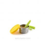 Boite inox & silicone - XS Citron