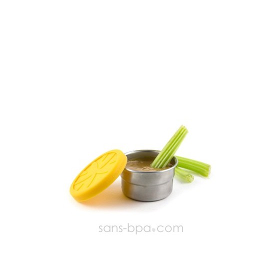 Boite inox & silicone - XS Citron