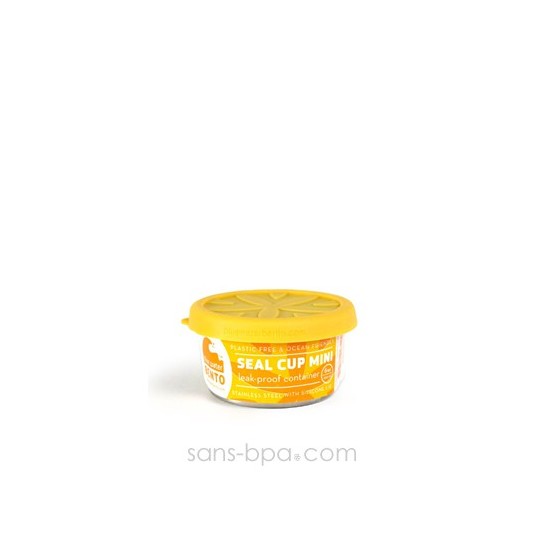 Boite inox & silicone - XS Citron