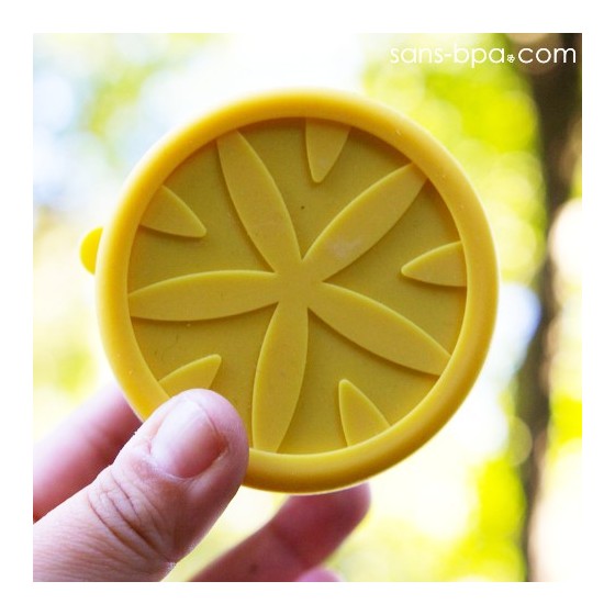 Boite inox & silicone - XS Citron