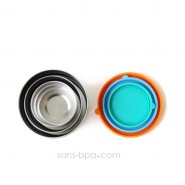 Ensemble 3 boites inox & silicone - S-M-L - SEAL