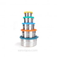 Boite inox & silicone - XL Green