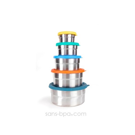 Boite inox & silicone - XL Green