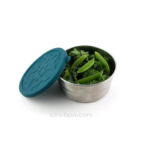 Boite inox & silicone - XL Green