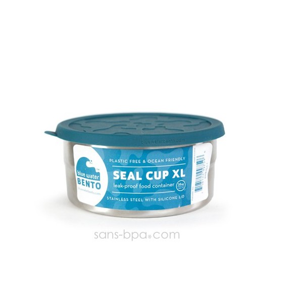 Boite inox & silicone - XL Green
