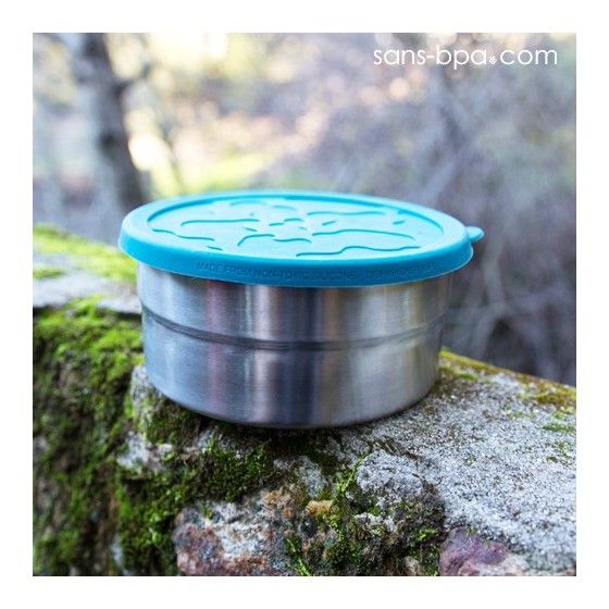 Boite inox & silicone - XL Green