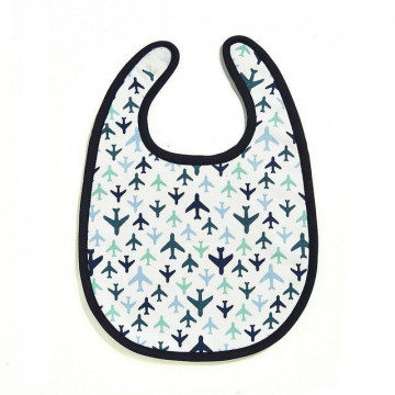 Bavoir réversible coton BIO - AVION