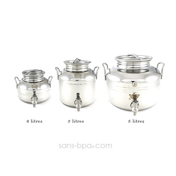 Bonbonne inox 3 L