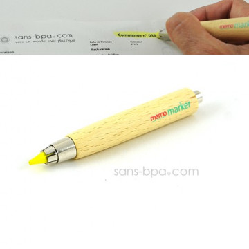 Surligneur bois zéro plastique
