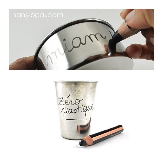 Crayon marqueur bois 3 en 1 - Woody