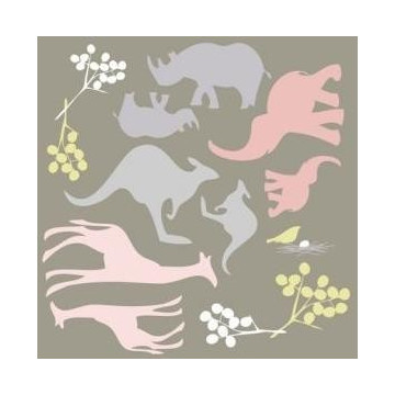 POCHETTE GOURMANDE JUNGLE ROSE de ITZY RITZY 2