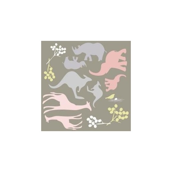 POCHETTE GOURMANDE JUNGLE ROSE de ITZY RITZY