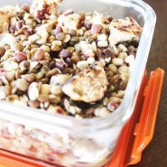 Contenant verre Meal Tube 1090 ml - Raisin