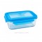 Contenant verre Meal Tube 1090 ml - Green
