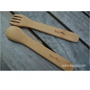 Couverts pour bambins en bambou de BAMBU (18m+)