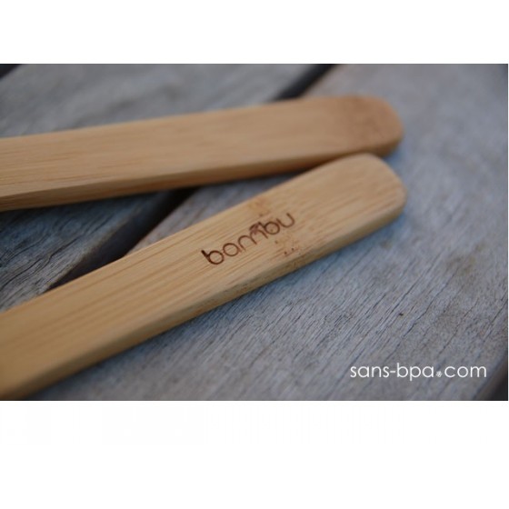 Couverts pour bambins en bambou de BAMBU (18m+)