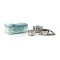 Pack Lunchbox Géo + Boites inox 12 + 10 + 8 - Onyx
