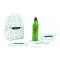 Pack Sac isotherme Lunchbag Géo + Gourde inox 600ml Bird + Bundle Géo