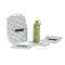 Pack Sac isotherme Lunchbag W&B+ Gourde inox 600 ml Parsley + Bundles B&W
