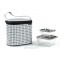 Pack Sac isotherme Cooler Bag W&B+ Boites verre carrées 890ml + 500 ml Onyx