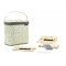 Pack Sac isotherme Cooler Bag Mesh + pack glace inox + Bundles Bloom