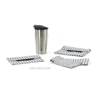 Pack Tasse isolée 470ml Inox + Bundles B&W 2