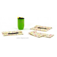 Pack Tasse isolée 240ml Doppio Vert brillant + Bundles Mesh